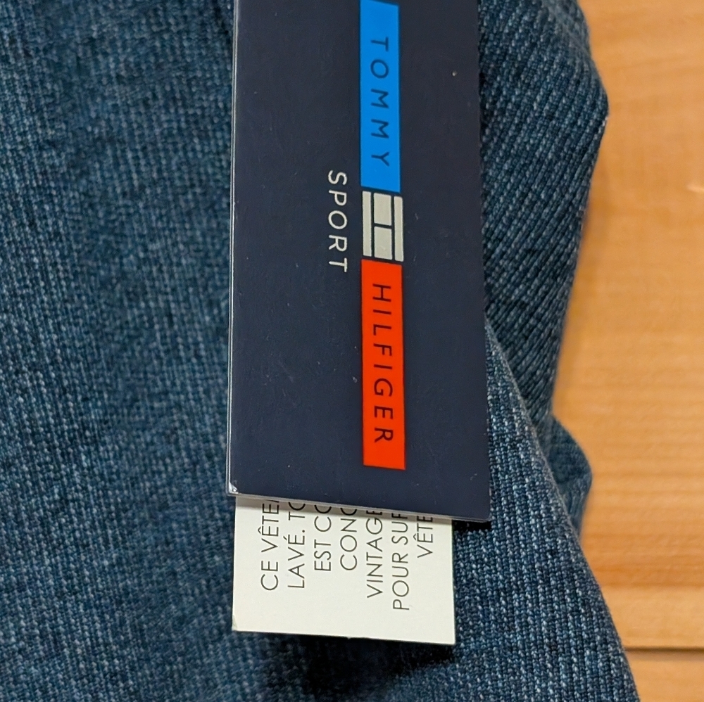 Tommy Hilfiger Slate Blue Sweatpants..So Cute - Picture 3 of 4